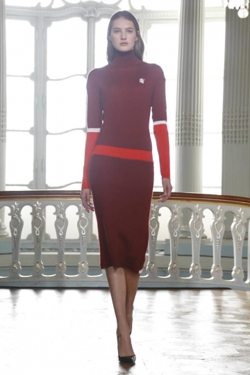 Sanne Vloet shows London Fall 2014 Pringle of Scotland