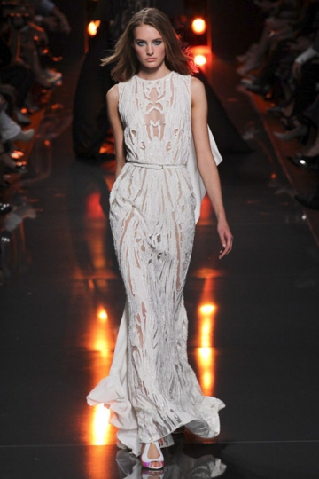 Sanne Vloet shows Paris S/S 2015 Elie Saab