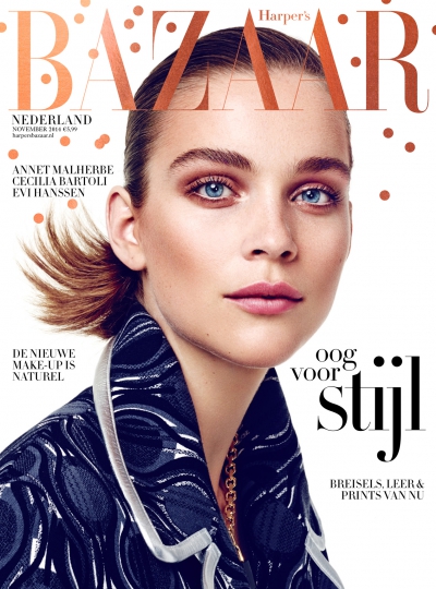 Kim Noorda for Dutch Harper’s Bazaar November 2014 photographer 