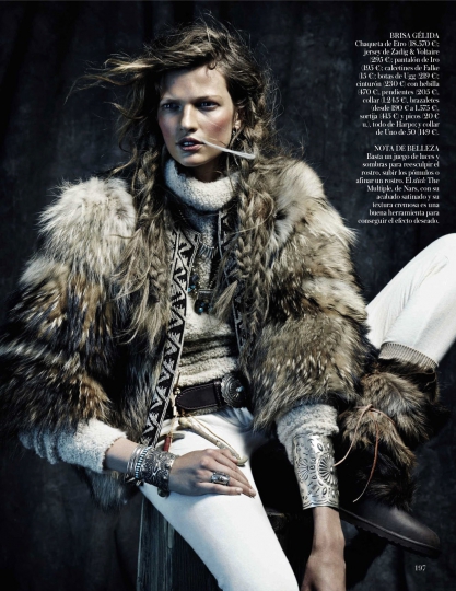 Bette Franke for Vogue Spain November 2014 photographer Toby Knott 