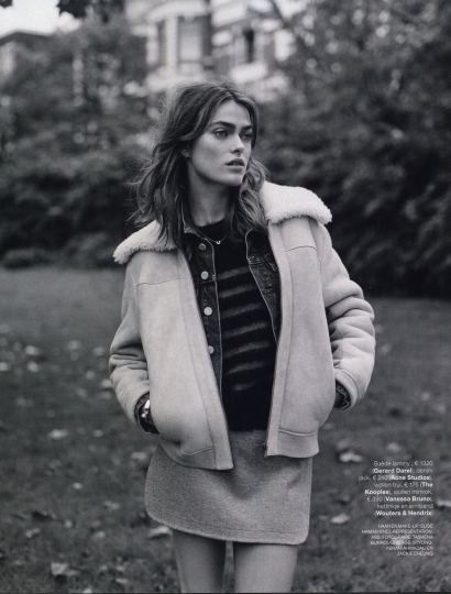 Sophie Vlaming for Dutch Marie Claire February 2015 photographer David Cohen de Lara 