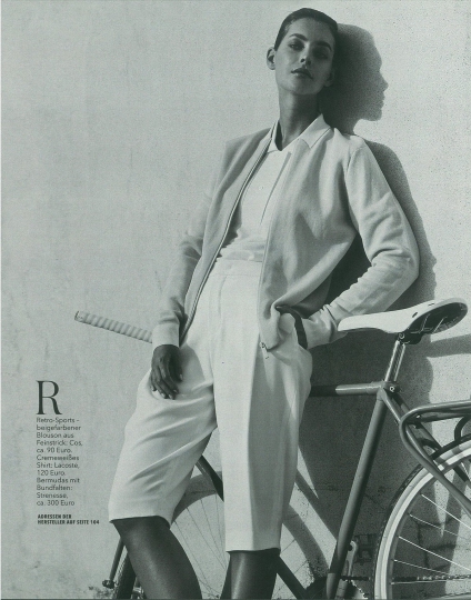 Elise van ‘t Zand for Brigitte February photographer Lina Langford 