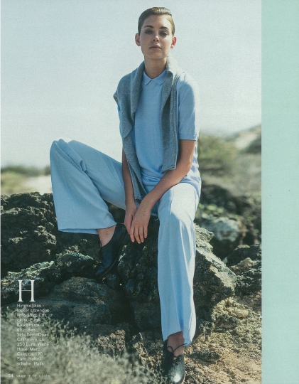 Elise van ‘t Zand for Brigitte February photographer Lina Langford 