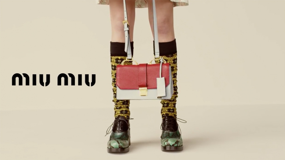 Estella Boersma video for Miu Miu Pre-Fall Campaign 2015 photographer Jamie Hawkesworth 