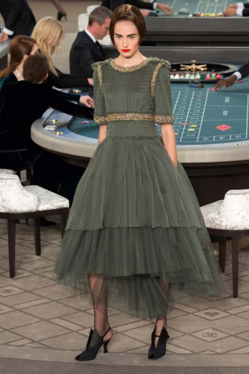 Sanne Vloet for Chanel Couture show Fall 2015 