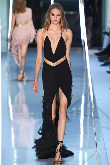 Sanne Vloet for Alexandre Vauthier Couture show Fall 2015 