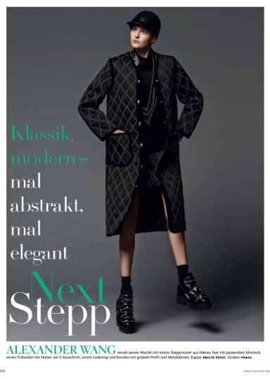 Sanne Vloet for Vogue Germany August 2015 photographer Giampaolo Sgura 