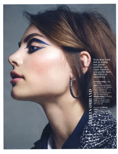 Romy Schönberger for Marie Claire Dutch September 2015 photographer Philip Riches 