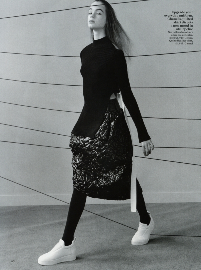 Estella Boersma for Vogue UK September 2015 Photographer Jamie Hawkesworth, Stylist Joe McKenna 