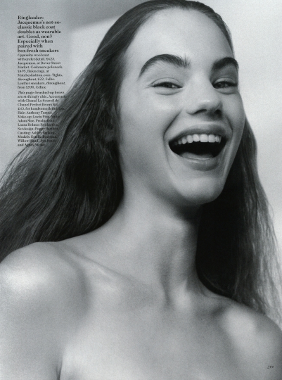 Estella Boersma for Vogue UK September 2015 Photographer Jamie Hawkesworth, Stylist Joe McKenna 