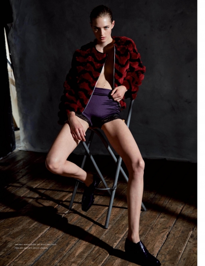 Sanne Vloet for Russh September 2015 photographer Sam Hendel 