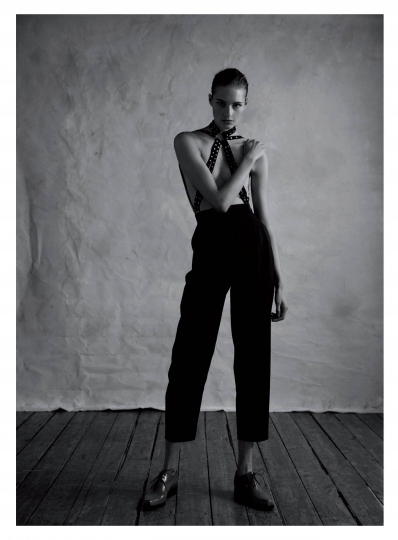 Sanne Vloet for Russh September 2015 photographer Sam Hendel 