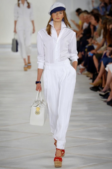 Sanne Vloet shows New York Spring Summer 2016 Ralph Lauren
