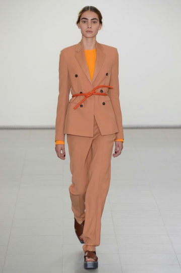 Romy Schönberger show London Spring Summer 2016. Paul Smith