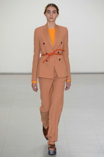 Romy Schönberger show London Spring Summer 2016. Paul Smith