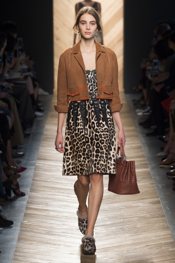 Romy Schönberger shows Milan Spring Summer 2016 Bottega Veneta