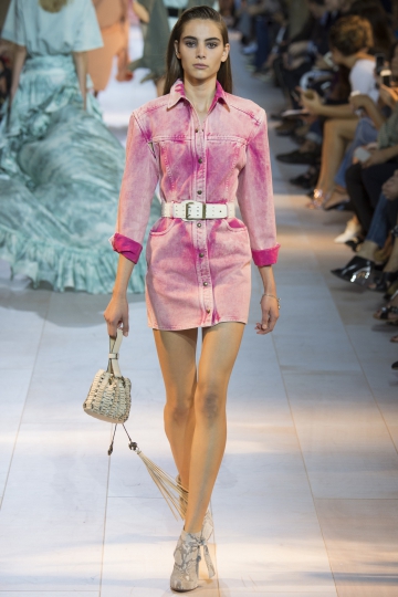 Romy Schönberger shows Milan Spring Summer 2016 Roberto Cavali 