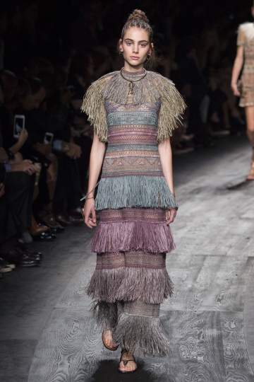 Romy Schönberger shows Paris Spring Summer 2016 Valentino