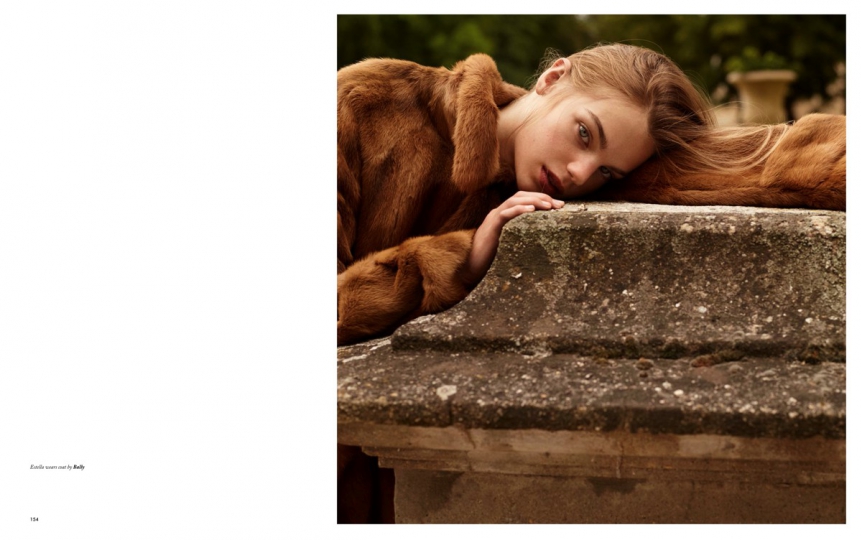 Estella Boersma for Holiday Magazine Photographer Karim Sadli, Stylist Jonathan Kaye 