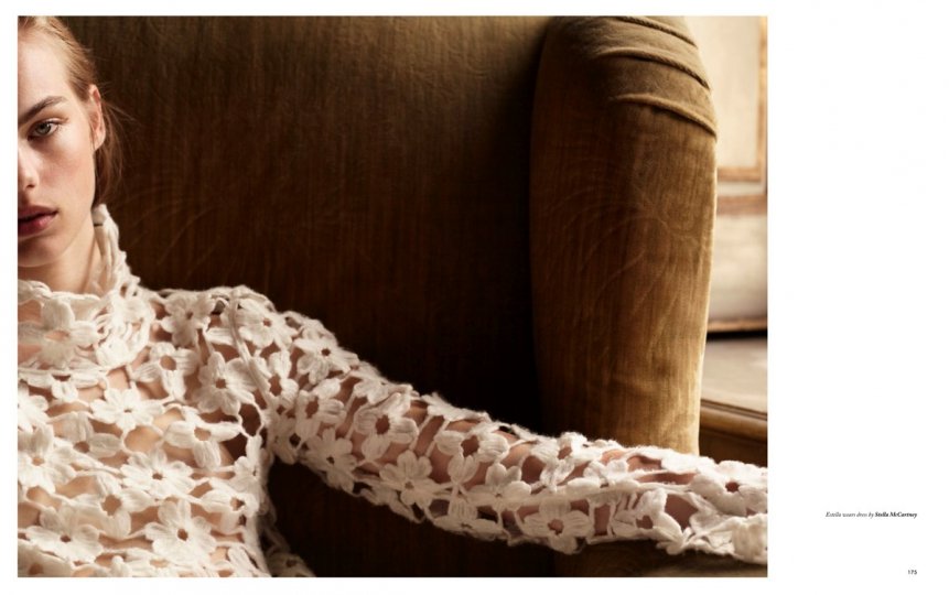 Estella Boersma for Holiday Magazine Photographer Karim Sadli, Stylist Jonathan Kaye 