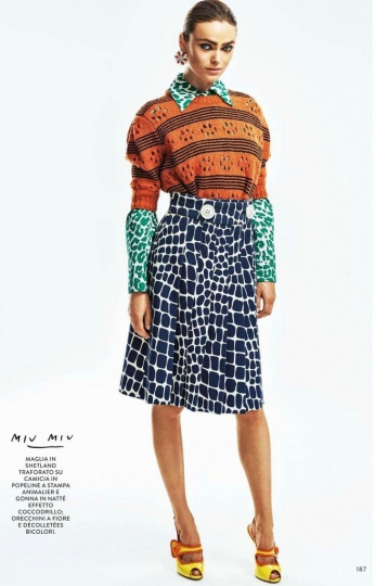 Sophie Vlaming for Grazia October 2015, Photographer Honor Akrawi 