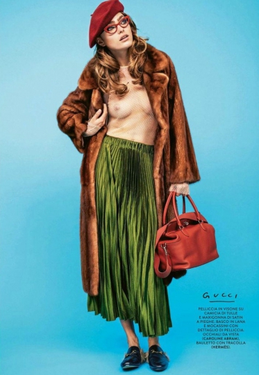 Sophie Vlaming for Grazia October 2015, Photographer Honor Akrawi 