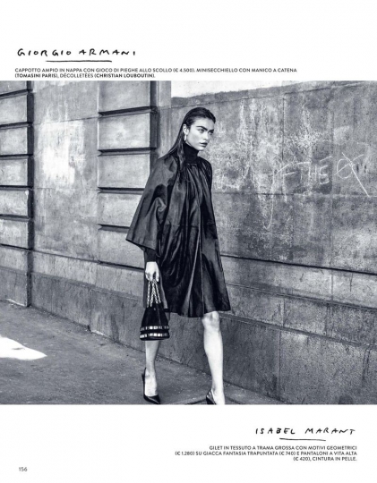 Sophie Vlaming for Grazia October 2015, Photographer Honor Akrawi 