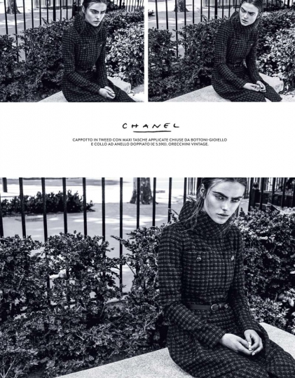 Sophie Vlaming for Grazia October 2015, Photographer Honor Akrawi 