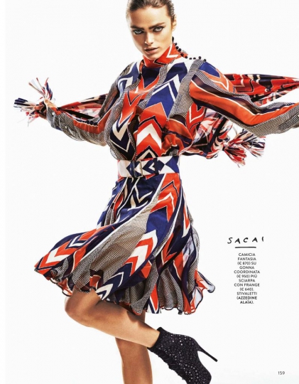 Sophie Vlaming for Grazia October 2015, Photographer Honor Akrawi 