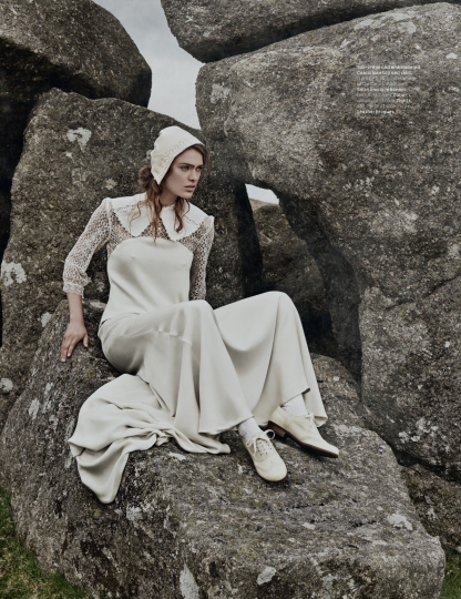 Sophie Vlaming for Brides Magazine December 2015 Photographer Carl Bengtsson II 