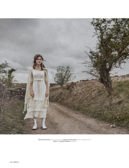 Sophie Vlaming for Brides Magazine December 2015 Photographer Carl Bengtsson II 