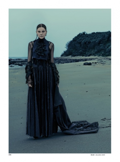 Kim Noorda for German Elle December 2015 Photographer Carl Bengtsson 