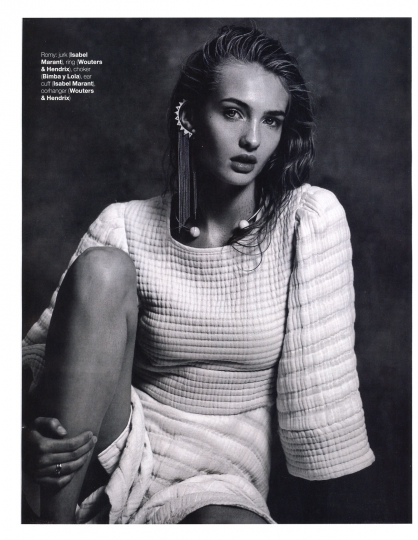 Romy Elema for Dutch Marie Claire November 2015 Photographer Pablo Delfos 