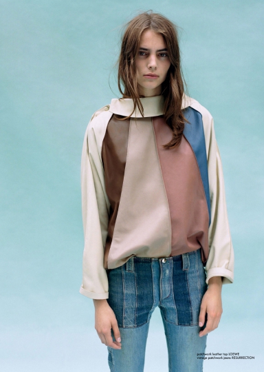 Romy Schönberger for Re-Edition Magazine November 2015 Photographer Richard  Bush 