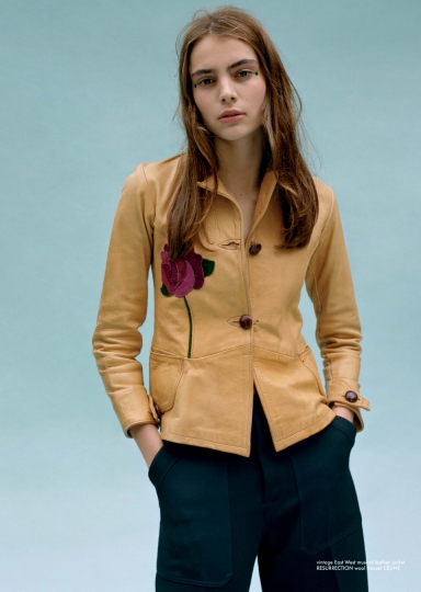 Romy Schönberger for Re-Edition Magazine November 2015 Photographer Richard  Bush 