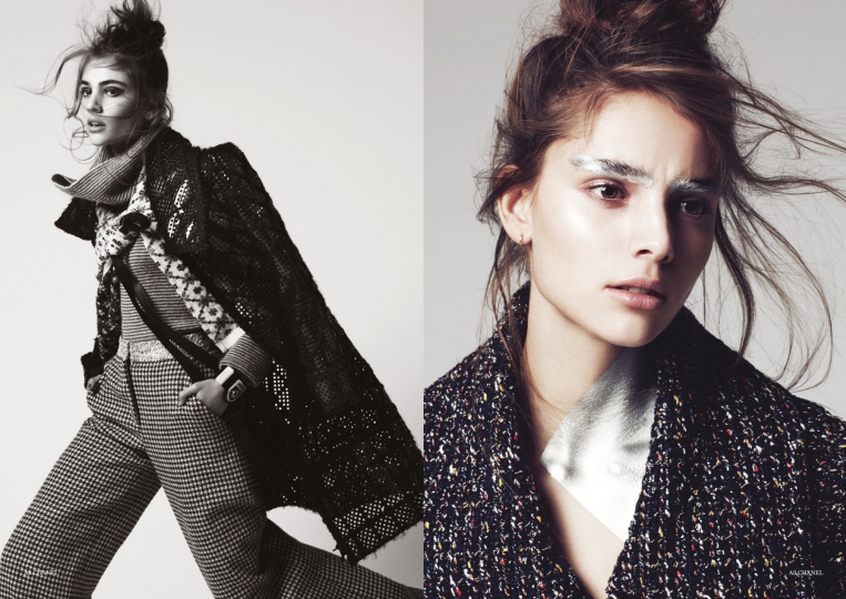 Romy Schönberger for Glass December 2015 Photographer Bojana Tatarska 