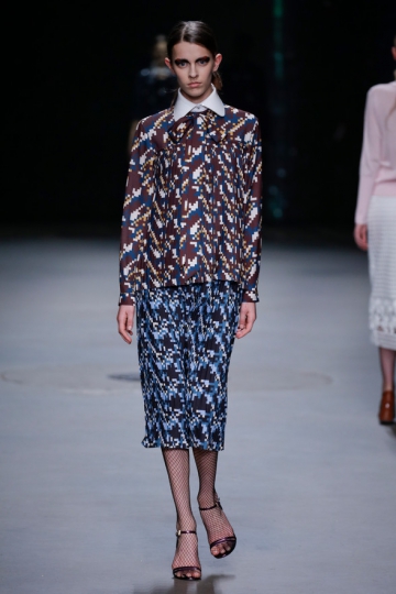 Merel Zoet show Claes Iversen F/W 2016 