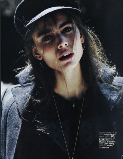 Romy Schönberger for Dutch Marie Claire January 2016 Photographer Pablo Delfos 