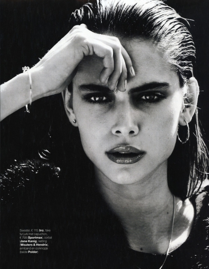 Romy Schönberger for Dutch Marie Claire January 2016 Photographer Pablo Delfos 