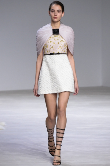 Romy Schönberger shows Couture Spring 2016 Giambattista  Valli