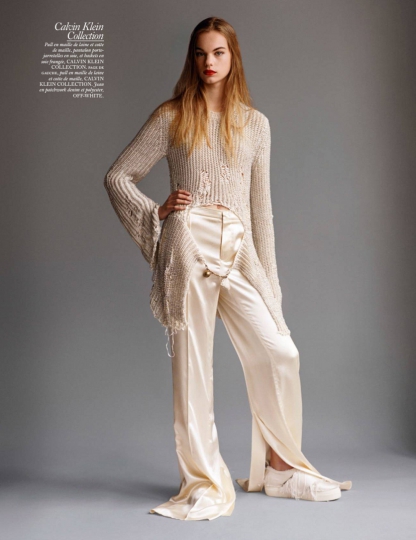 Estelle Boersma for French Vogue February 2016 Photographer Alasdair McLellan 