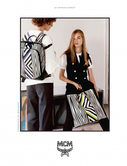 Estella Boersma for MCM Campaign S/S 2016 photographer Alasdair McLellan 