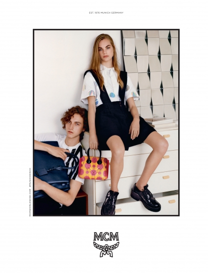 Estella Boersma for MCM Campaign S/S 2016 photographer Alasdair McLellan 
