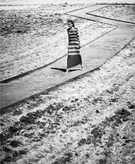 Romy Schönberger for Harpers Bazaar USA March 2016 Photographer Nathaniel Goldberg 