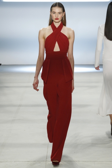 Sanne Vloet shows NY Fall 2016 Cushnie et Ochs