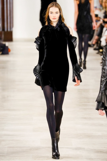 Sanne Vloet shows NY Fall 2016 Ralph Lauren