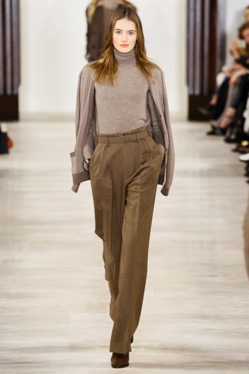 Sanne Vloet shows NY Fall 2016 Ralph Lauren