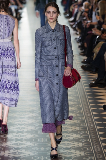 Romy Schönberger shows NY Fall 2016 Tori Burch
