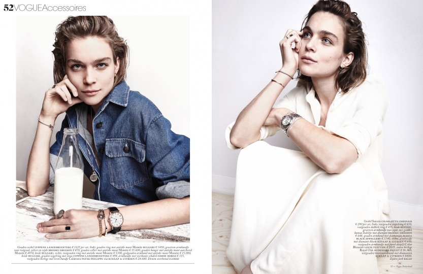 Kim Noorda for Dutch Vogue April 2016 Photographer Ruben de Wilde 