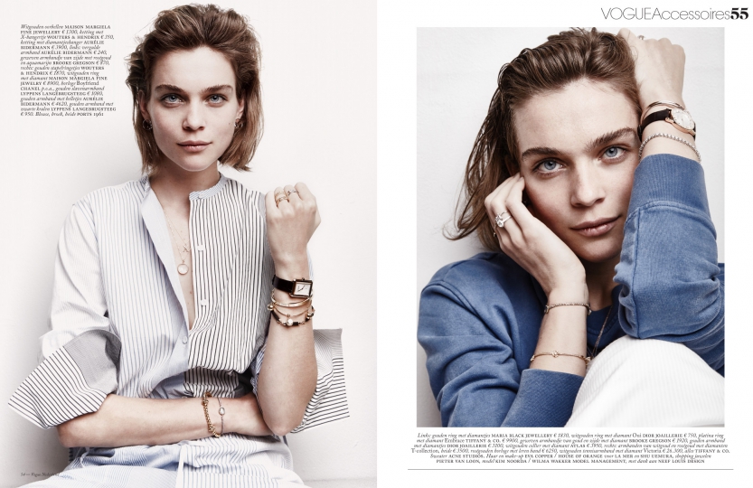 Kim Noorda for Dutch Vogue April 2016 Photographer Ruben de Wilde 